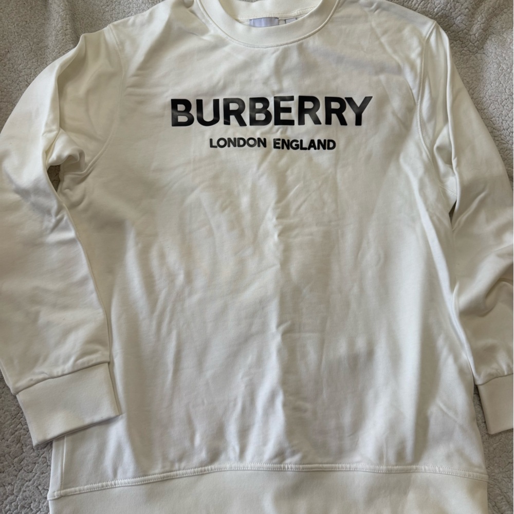 Burberry logo Crewneck sweatshirt sz XXL